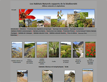 Tablet Screenshot of habitats-naturels.fr